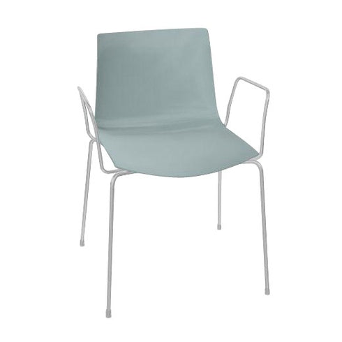 Catifa 46 0251 Armchair Unicolored Frame Chrome